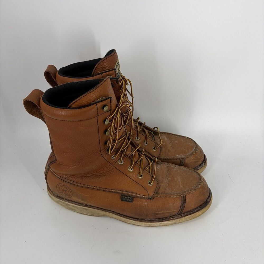 Red Wing Irish Setter Boots Size 14 Men Brown Wingshooter Waterproof Hunting 894